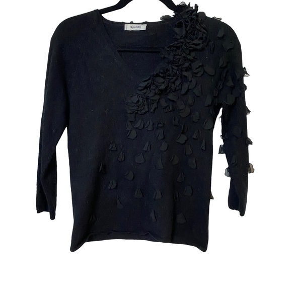 Moschino cheap and chic angora virgin wool sweater size S - Picture 1 of 11